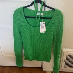 Mango Green Women's Sweater